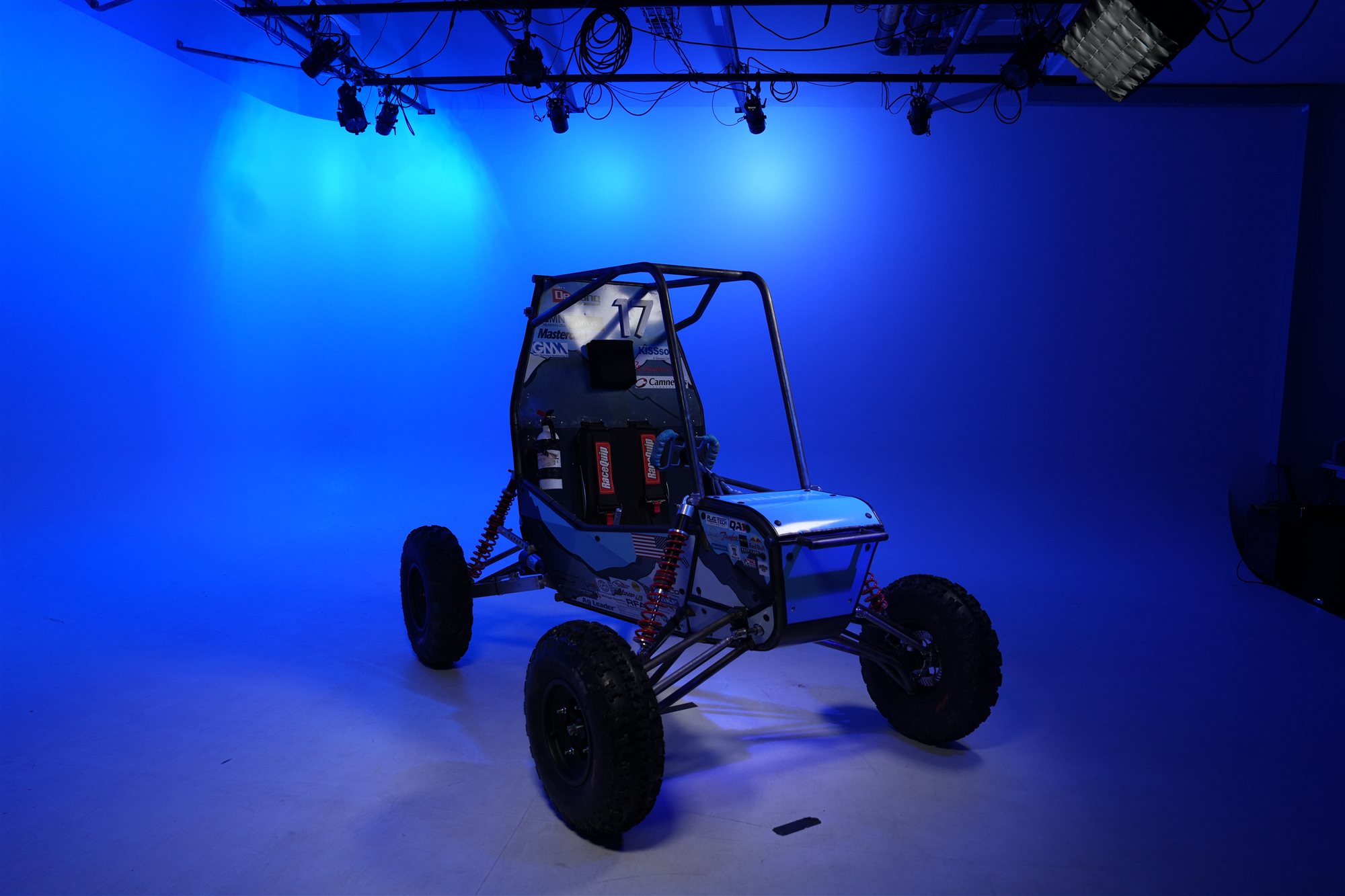 The complete Avalanche Baja SAE car