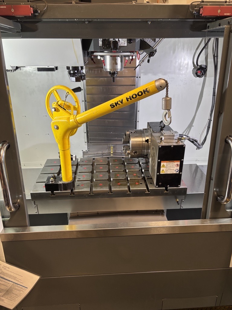 Setting up the CNC rotary axis