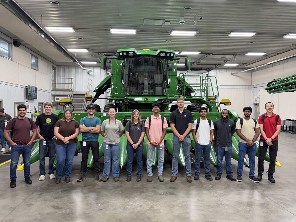 John Deere internship group photo